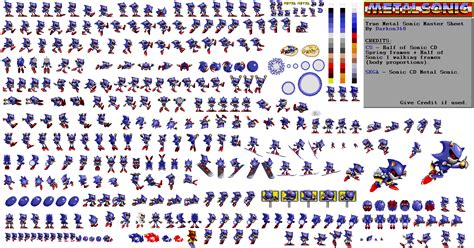 metal sonic spritesheet